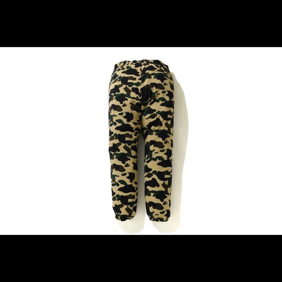 1st Camo Stretch Track Pants Bape